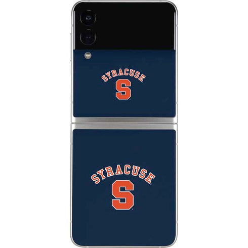 Syracuse S Blue Galaxy Z Flip3 5G Skin