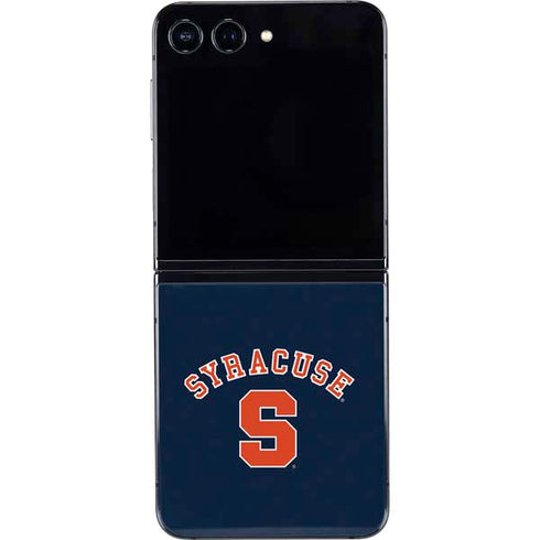 Syracuse University S Blue Galaxy Z Flip5 5G Skin