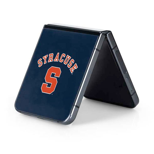 Syracuse University S Blue Galaxy Z Flip5 5G Skin