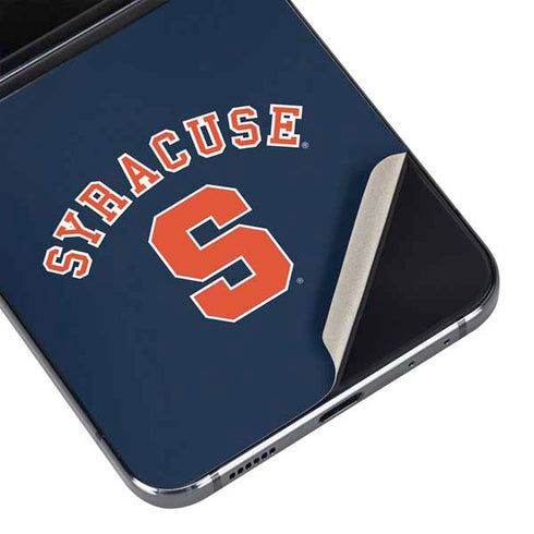 Syracuse University S Blue Galaxy Z Flip5 5G Skin