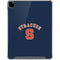 Syracuse S Blue iPad Pro 12.9in (2020) Clear Case