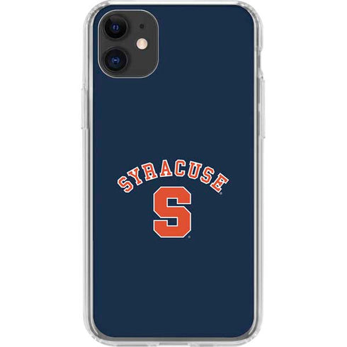 Syracuse University S Blue iPhone 11 Clear Case