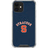 Syracuse S Blue iPhone 12 Clear Case