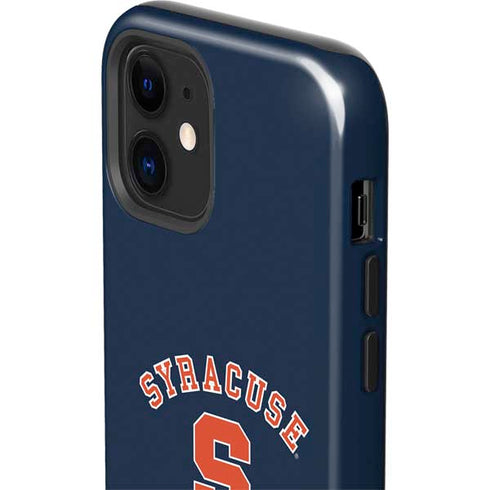 Syracuse S Blue iPhone 12 Impact Case