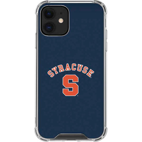 Syracuse S Blue iPhone 12 Mini Clear Case