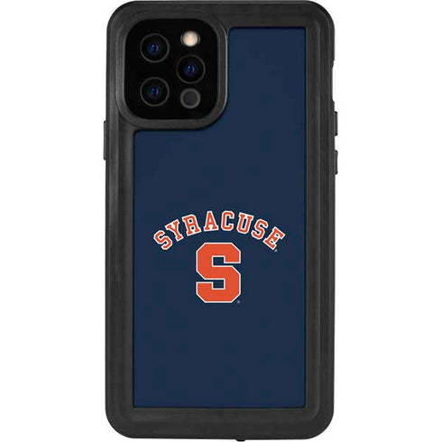 Syracuse S Blue iPhone 12 Pro Waterproof Case
