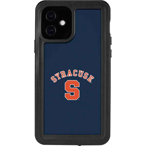 Syracuse S Blue iPhone 12 Waterproof Case
