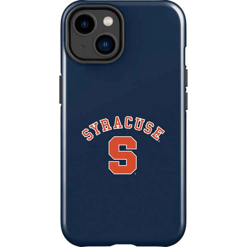 Syracuse University S Blue iPhone 15 Plus Impact Case