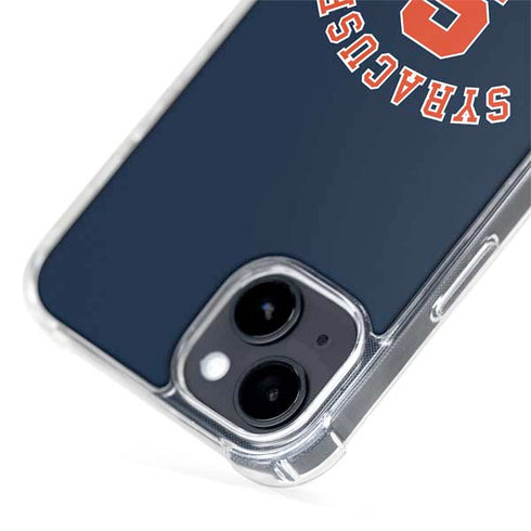 Syracuse University S Blue iPhone 15 Plus MagSafe Case