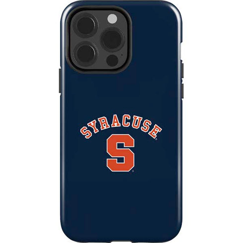 Syracuse University S Blue iPhone 15 Pro Impact Case