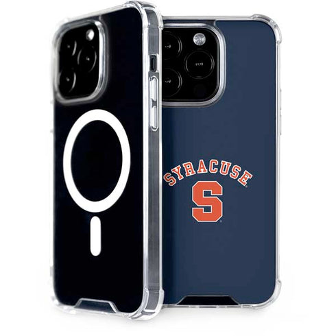 Syracuse University S Blue iPhone 15 Pro MagSafe Case