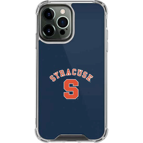 Syracuse University S Blue iPhone 15 Pro Max Clear Case