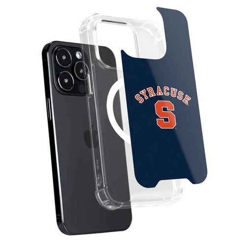Syracuse University S Blue iPhone 15 Pro Max MagSafe Case