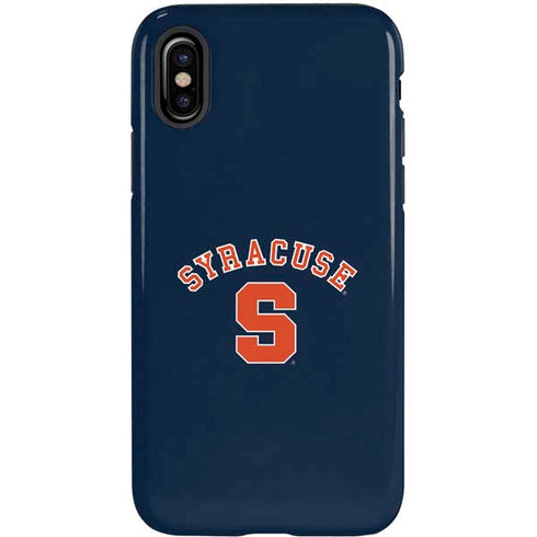 Syracuse S Blue iPhone X Pro Case
