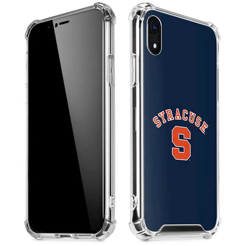 Syracuse University S Blue iPhone XR Clear Case