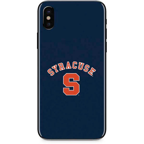 Syracuse S Blue iPhone XS Max Skin