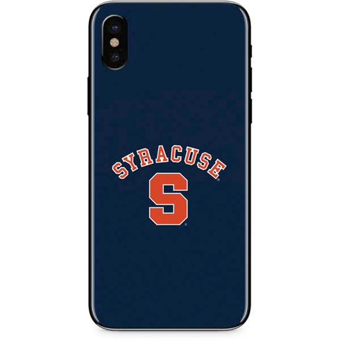 Syracuse S Blue iPhone XS Skin