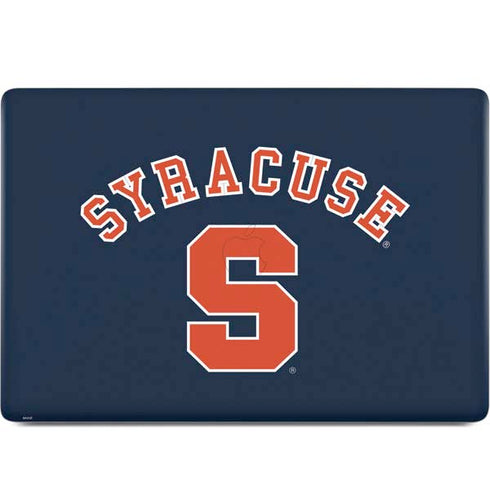 Syracuse University S Blue Apple MacBook Pro 15-inch Skin