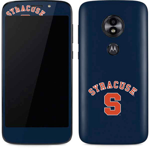 Syracuse S Blue Moto E5 Play Skin