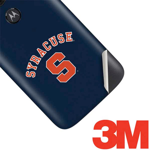 Syracuse S Blue Moto E5 Play Skin
