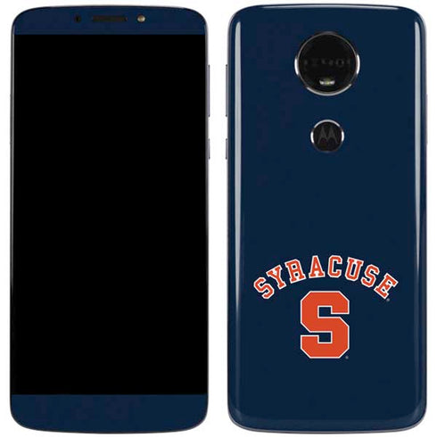 Syracuse S Blue Moto E5 Plus Skin