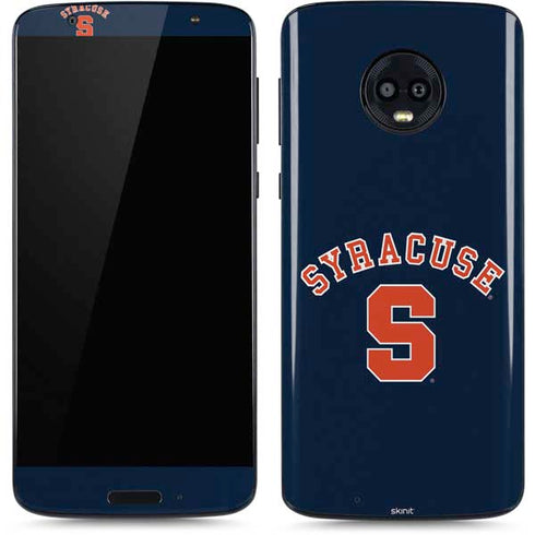 Syracuse S Blue Moto G6 Skin