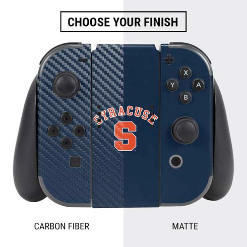 Syracuse S Blue Nintendo Switch Bundle Skin