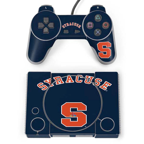 Syracuse S Blue PlayStation Classic Bundle Skin