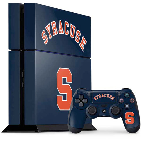 Syracuse S Blue PS4 Console and Controller Bundle Skin