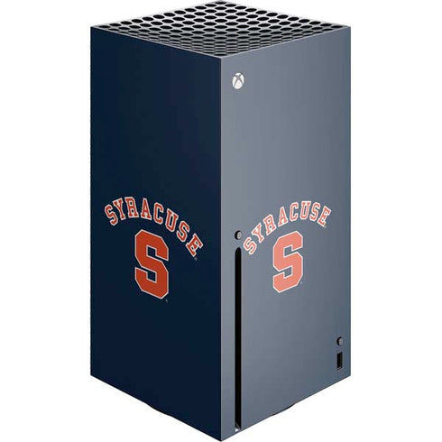 Syracuse S Blue Xbox Series X Console Skin