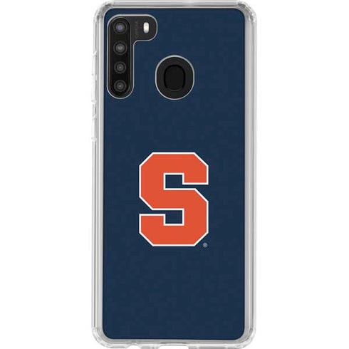 Syracuse S Galaxy A21 Clear Case