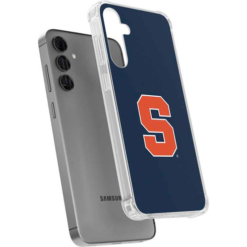 Syracuse University S Logo Galaxy S24 Plus Clear Case