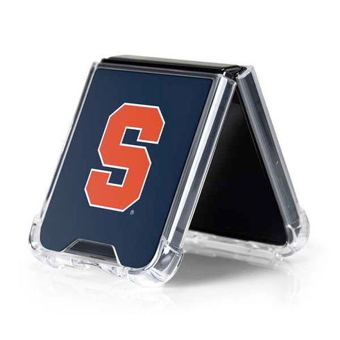 Syracuse University S Logo Galaxy Z Flip5 5G Clear Case