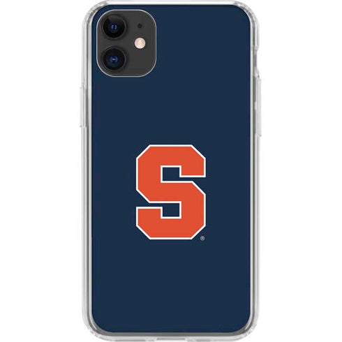 Syracuse University S Logo iPhone 11 Clear Case