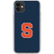 Syracuse University S Logo iPhone 11 Clear Case