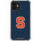 Syracuse S iPhone 12 Clear Case