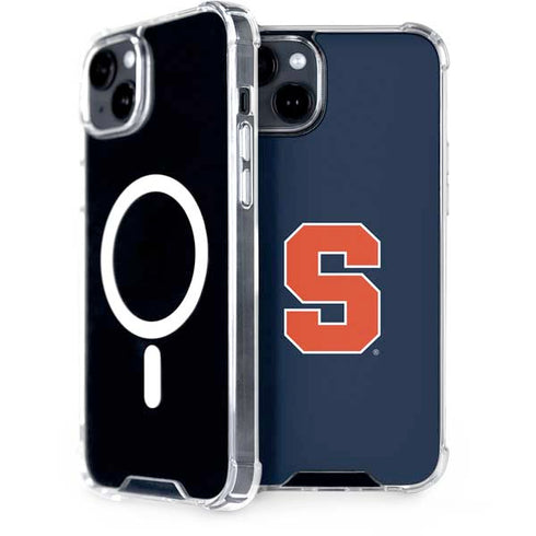 Syracuse University S Logo iPhone 15 Plus MagSafe Case