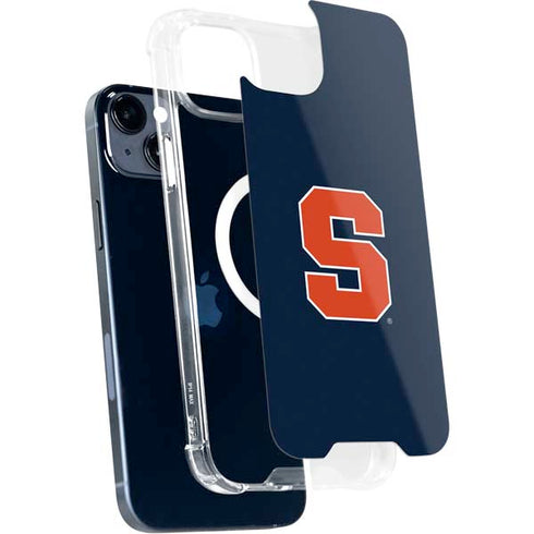 Syracuse University S Logo iPhone 15 Plus MagSafe Case