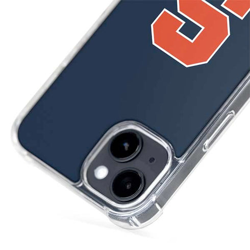 Syracuse University S Logo iPhone 15 Plus MagSafe Case