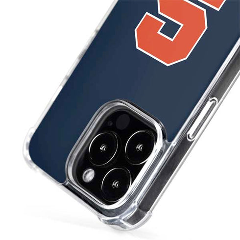Syracuse University S Logo iPhone 15 Pro MagSafe Case