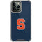 Syracuse University S Logo iPhone 15 Pro Max Clear Case