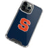 Syracuse University S Logo iPhone 15 Pro Max Clear Case