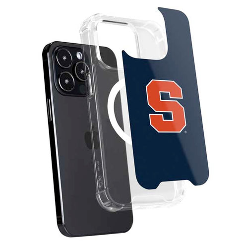 Syracuse University S Logo iPhone 15 Pro Max MagSafe Case