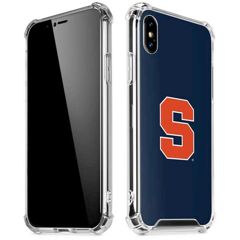 Syracuse University S Logo iPhone XS Max Clear Case