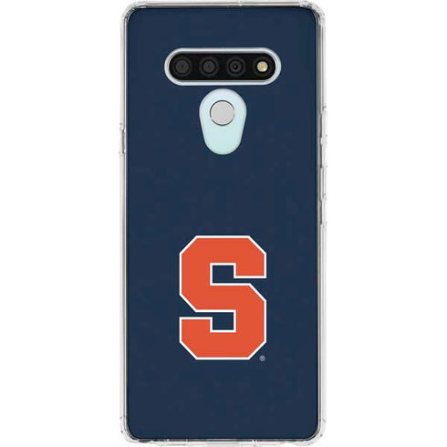 Syracuse University S Logo LG Stylo 6 Clear Case