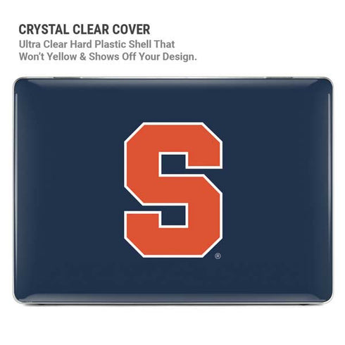 Syracuse University S Logo MacBook Pro 16in (2021-25) Case plus Skin