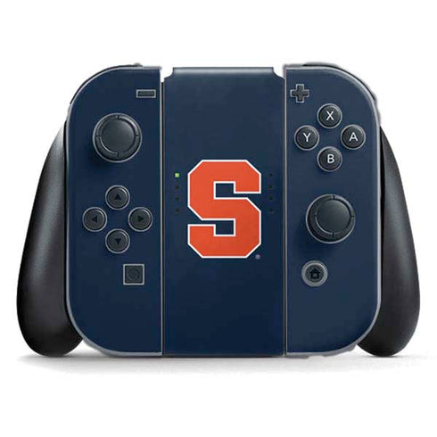 Syracuse University S Logo Nintendo Switch (2017-2021) Joy-Con Controller Skin