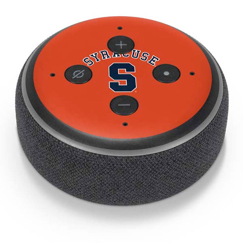 Syracuse University S Orange Amazon Echo Dot Skin