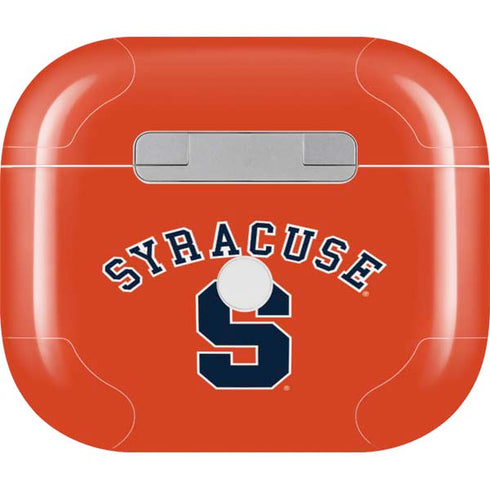 Syracuse S Orange Apple AirPods (3rd Gen 2021) Skin