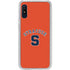 Syracuse S Orange Galaxy A10e Clear Case